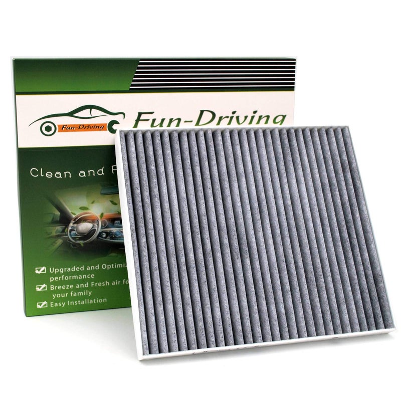 FUN-DRIVING FD709 Cabin Air Filter for Accent/Genesis Coupe/Tucson/Veloster/Forte/Forte Koup/Rio/Rio5/Rondo/Sportage,Replace CP709,CF10709/087902E200 - Image 1